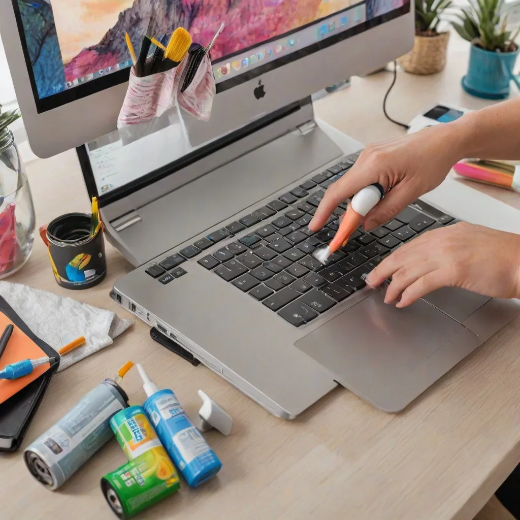 jak wyczyścić laptopa – skuteczne metody na utrzymanie sprzętu w czystości