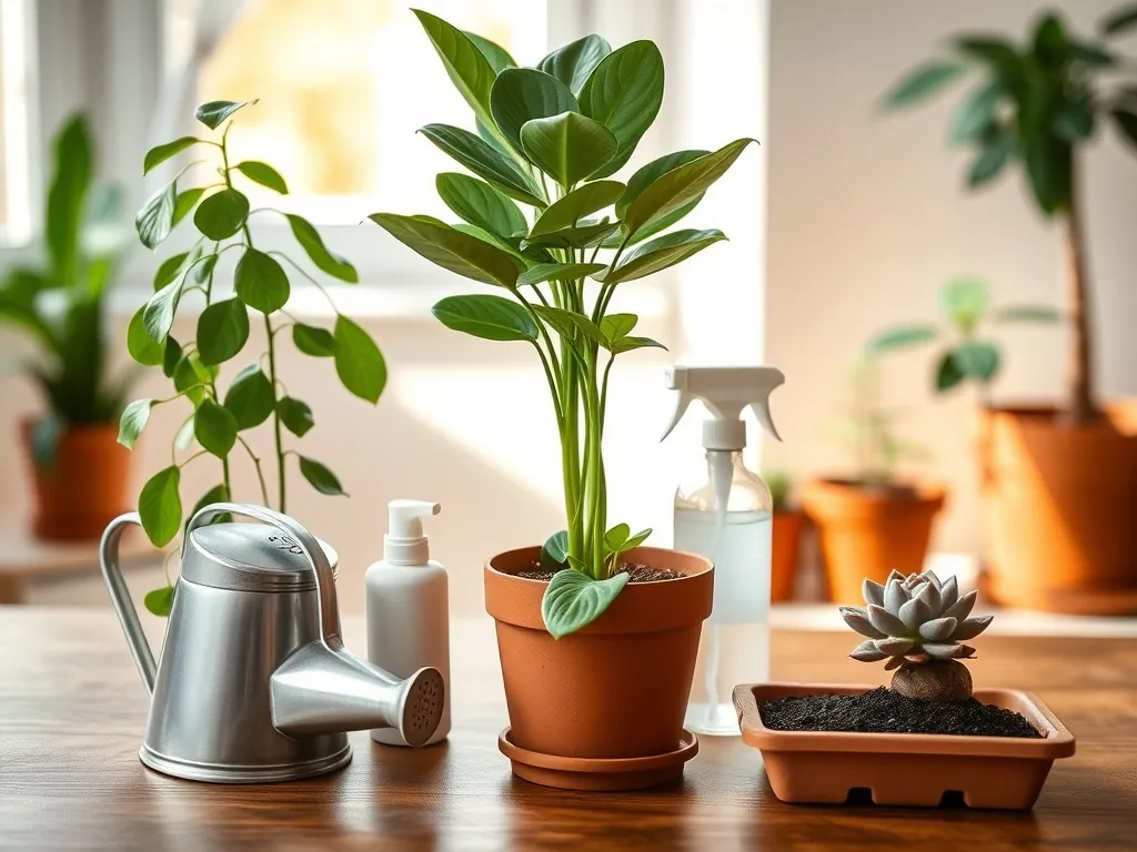 Pielęgnacja roślin doniczkowych dla początkujących – proste zasady